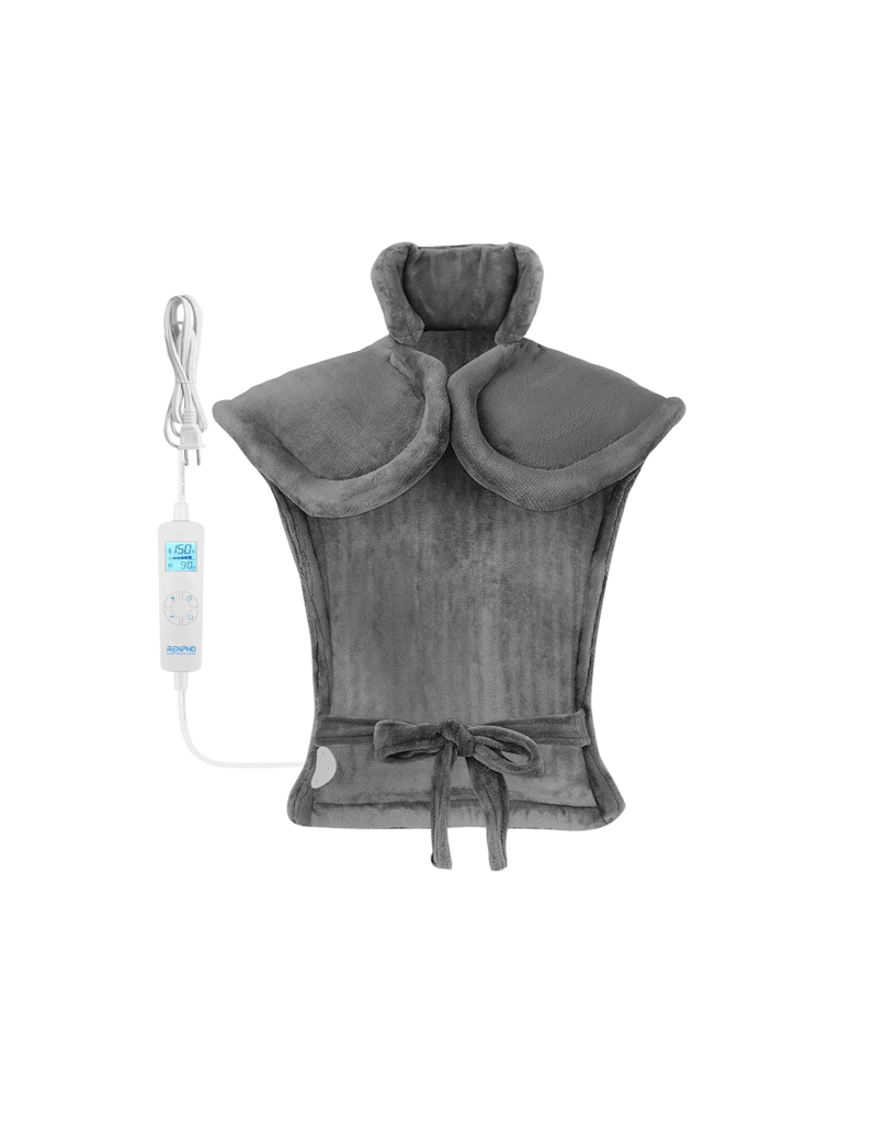 Grey heating pad